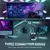 Mouse para jogos sem fio tri-mode Attack Shark X11 26K DPI PAW3311 Sensor, 2.4G/Bluetooth/com fio tri-modo, 400 IPS - Wolf Games