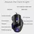 Mouse x7 botão retroiluminado mouse ergonômico 5500 dpi mouse ajustável, adequado para pc laptop desktop mouse - Wolf Games