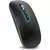 Rato Bluetooth sem fio recarregável mouse LED silencioso ratos de computador com modo duplo (Bluetooth 5.1 e 2.4G) mouse fino