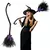 Halloween bruxa vassoura decorações magia plástico assustador prop cosplay adequado para festas de festival masquerade traje eventos adereços