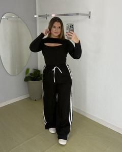 Calça Mavie - alfaiataria marrante - Preto - BELA BONINA | Moda Feminina