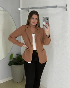 Blazer alfaiataria - Cappuccino - comprar online