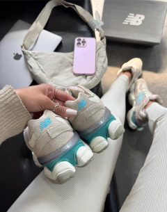 NB 9060 Bege/Azul/Rosê - loja online