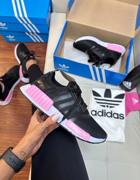 NMD Preto/Rosa