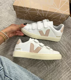 V Velcro Branco/Rosê - comprar online