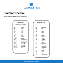 CALCIO ESPECIAL- LABOQUIMICA 1,5K - comprar online