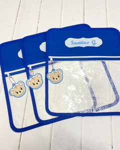Bolsita Transparente Transparente Azul - comprar en línea
