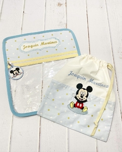 Set de bolsitas Bicolor Michey Sentado - comprar en línea