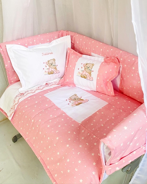 Set de Cuna osita con manta - comprar en línea