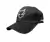 Gorra de gabardina Negra - comprar online