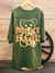 Camiseta Oversized urso verde na internet