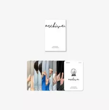 Astro Cha Eun Woo Photo Exhibition Archive Photocard Set
