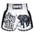Short Muay Thai White War Elephant nuevo estilo retro TUF-MSC112-WHT - comprar online