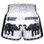 Short Muay Thai White War Elephant nuevo estilo retro TUF-MSC112-WHT - Fighters Argentina