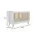 Berço Americano Mini Cama Retrô Lorena Branco com Bétula Carolina Baby - comprar online