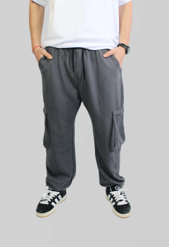 ART-2882 JOGGER CARGO RUSTICO PESADO