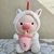 Peluche Cerdito Disfraz Unicornio Manta 45cm