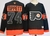 Jersey Philadelphia Flyers Preta – vista frontal com logo dos Flyer