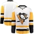 Camisa NHL Pittsburgh Penguins Branca – vista frontal com logo dos Penguins