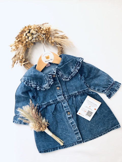 VESTIDO BAYDOLL AZUL