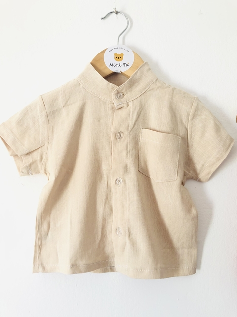 CAMISA CORTA MAO LINO