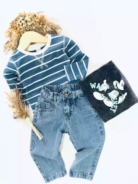 CAMISETAS RAYADA PETROLEO