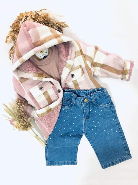 CAMISACO C/CORDERITO ROSA