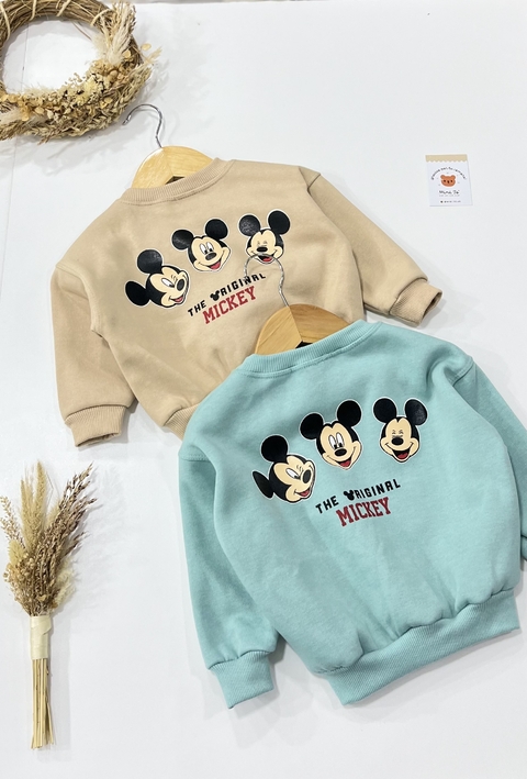 BUZO MICKEY OVERSIZE FRIZADO - comprar online