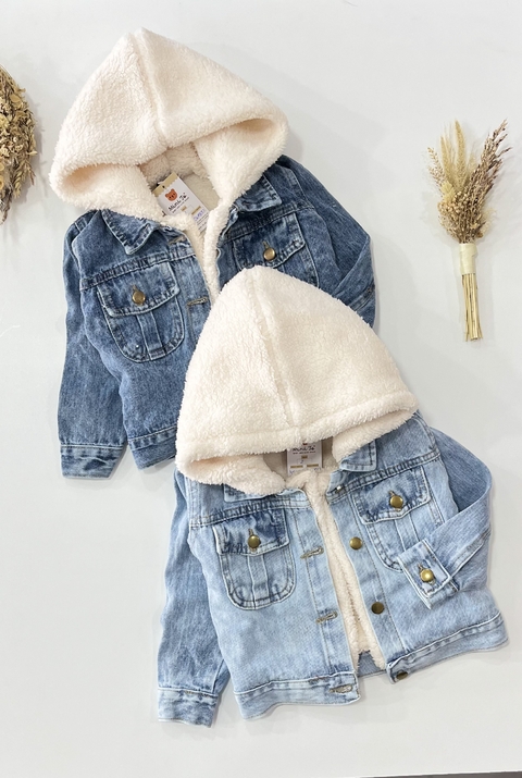 CAMPERA JEANS CORDERITO - comprar online