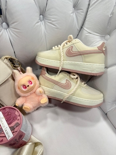 Imagem do Air Force GS Prime - Off white/Rosê