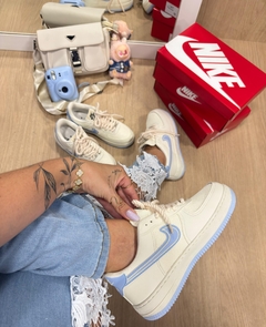 Air Force GS Prime - Off white/Azul - comprar online