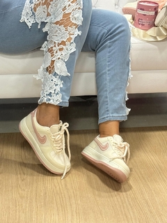 Air Force GS Prime - Off white/Rosê - comprar online
