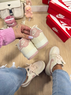 Air Force GS Prime - Off white/Rosê