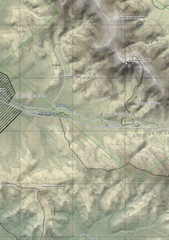 Mapa Sierra de la Ventana, Buenos Aires. - tienda online
