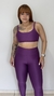 Conjunto Legging e Top Reto - Roxo - Hellofit