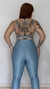 Conjunto Legging e Top Alça Fina - Azul Topázio na internet