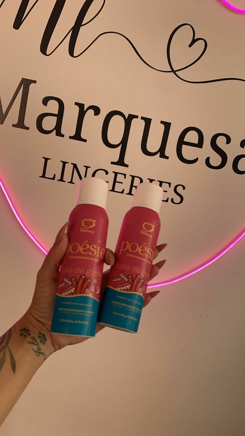 Poésie Desodorante Íntimo Aerossol 150ml Sexy Fantasy