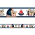 2 Faixas Adesivas De Parede Urso Marinheiro - Mamãe Decoração - Decoração Infantil, Adesivos, Enfeite de Porta e Papeis de Parede.
