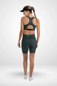 Safetti Bermuda de Corrida Feminina Titán 2.0 Cinza - Safetti