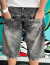 Bermuda Jeans Dazzling Cinza Marmorizado - loja online