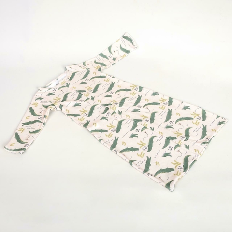 SACO DE DORMIR-ALGODÓN PIMA-ESTAMPADO YACARITOS