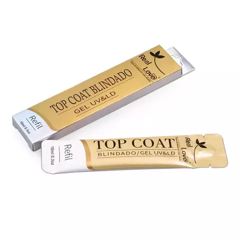 Refil Top Coat Blindado Real Love 10ml