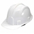 Capacete de Segurança com Aba Frontal Branco - Plastcor