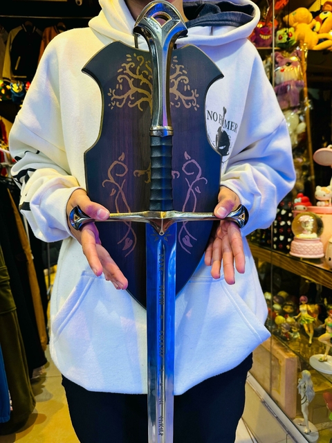 Espada Anduril Señor de los Anillos tamaño real de Acero - Espadas