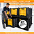 Set x2 Estantería Modular Canastilla Cerrada Ventana + Tapa - Mega Shop TV