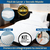 Combo Para Cama Con Cubrecolchón Antifluido y 2 Protectores De Almohada, Impermeables, Lavables y Suaves, Protege Contra Manchas, Ácaros y De - tienda en línea
