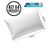 Imagen de Set x4 Fundas de Almohadas 180 Hilos Blancas Algodón 70x50