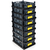 Set x8 Estantería Plástica Modular con Estantes Organizador