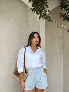 Camisa Oversized Tricoline na internet