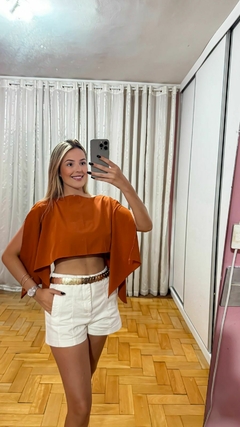 Blusa Capa + Top